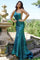 Prom Dresses Long Formal Prom Sequin Mermaid Dress Emerald