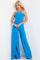 Jumpsuit Long Evening Formal Jumpsuit Peacock