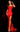 Prom Dresses Fitted Long Formal Slit Evening Prom Dress Red