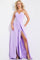 Jumpsuit High Slit Long A Line Formal Jumpsuit Lilac