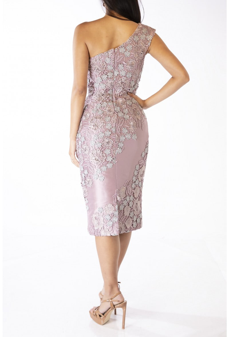 Terani Couture 231C0227 Short Cocktail Floral Knee Length Dress