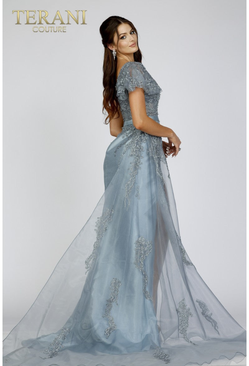 Terani Couture 231E0517 Long Beaded Prom Formal Fitted Dress