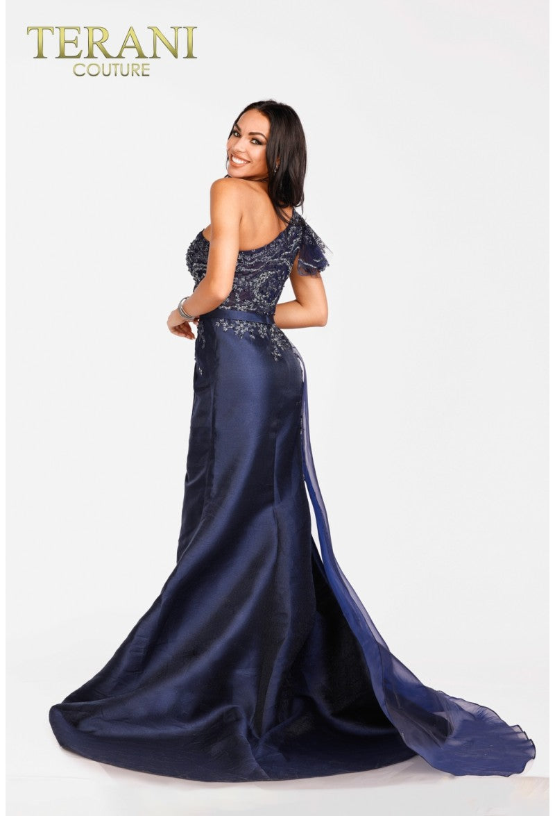 Terani Couture 231E0517 Long Beaded Prom Formal Fitted Dress