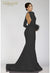 Formal Dresses Long Sleeve Formal Prom Fitted Mermaid Dress Black