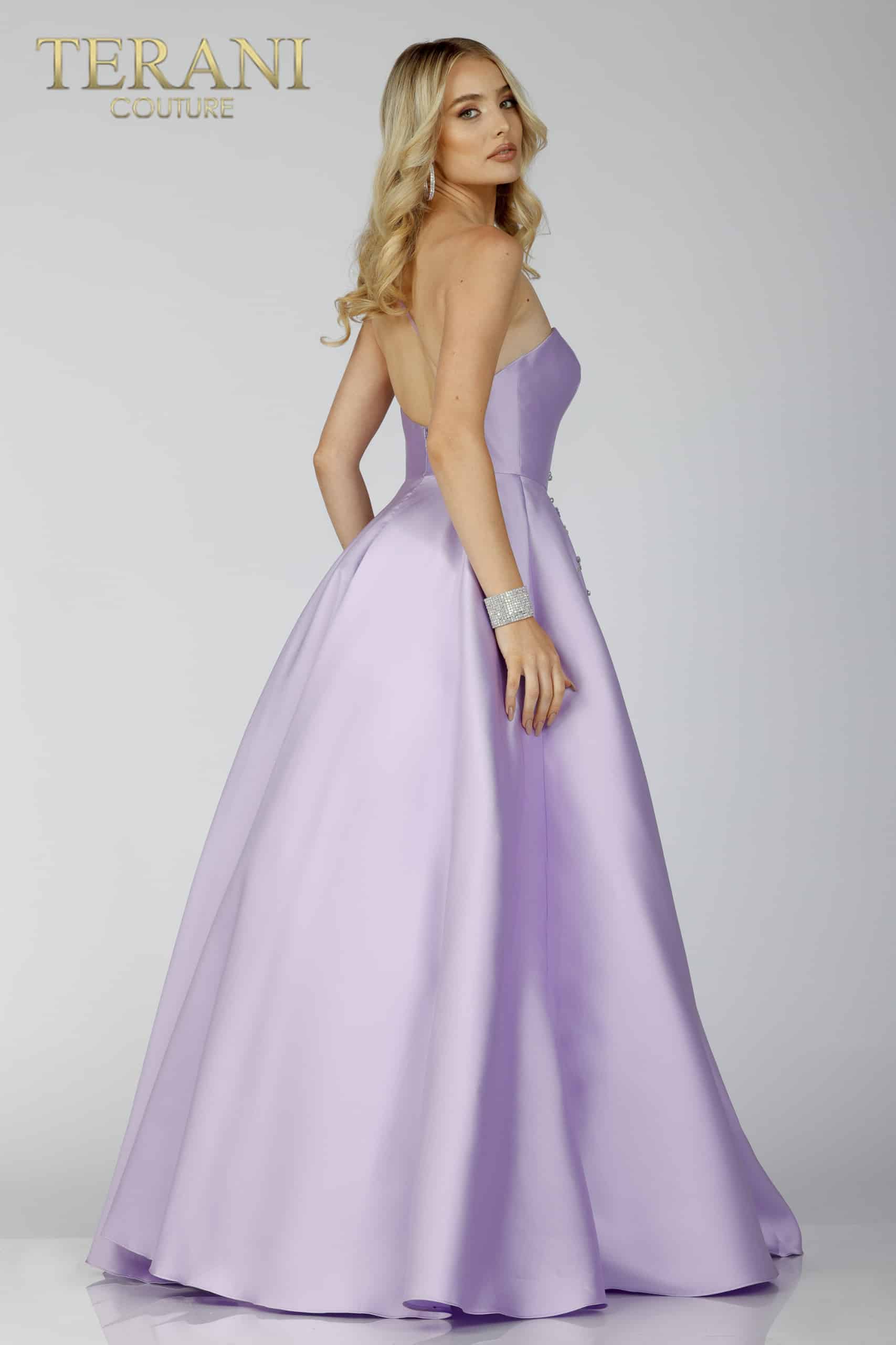 Prom Dresses Long Formal Prom Beaded A Line Dress Lavender