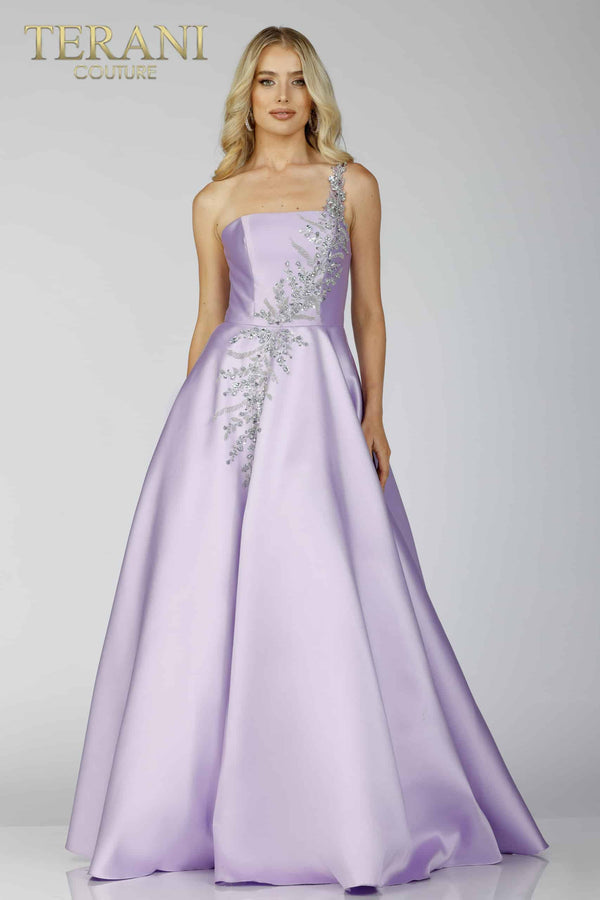 Terani Couture 231P0175 Long Formal Prom Beaded A Line Dress