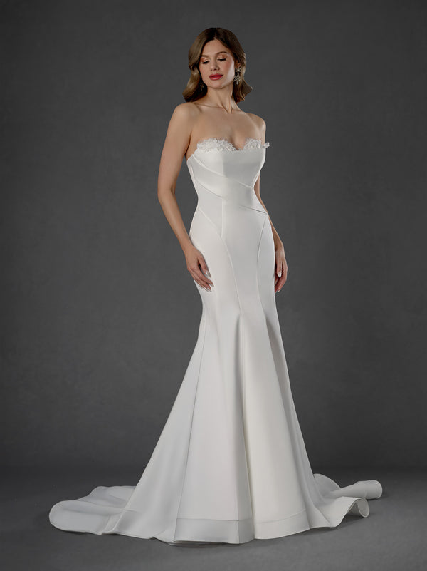 Long Mermaid Wedding Dress