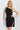Cocktail Dresses Fitted Short High Slit Cocktail Dress Black