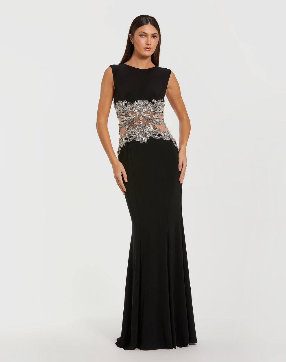 Prom Dresses Long Formal Beaded Prom Dress Black