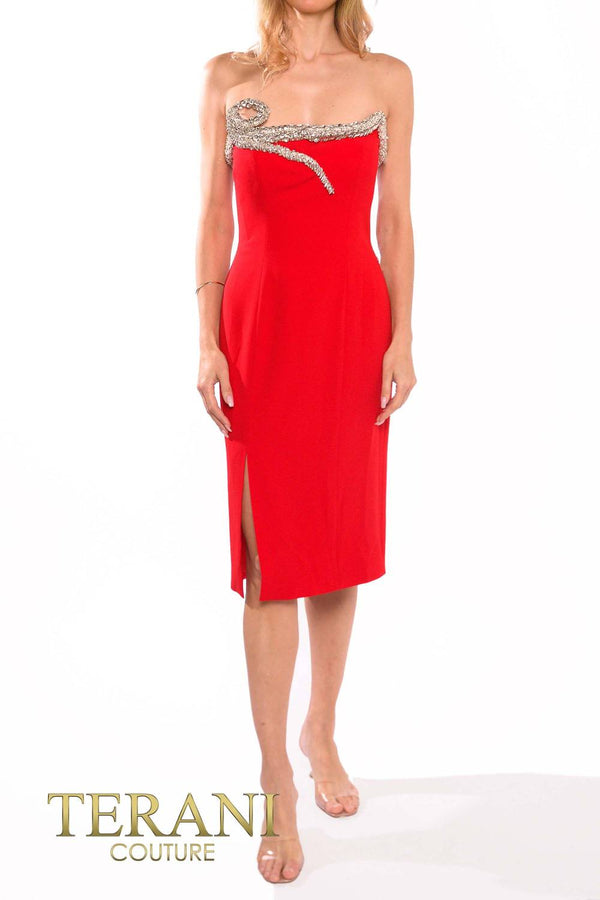 Terani Couture 232C1141 Short Cocktail Dress