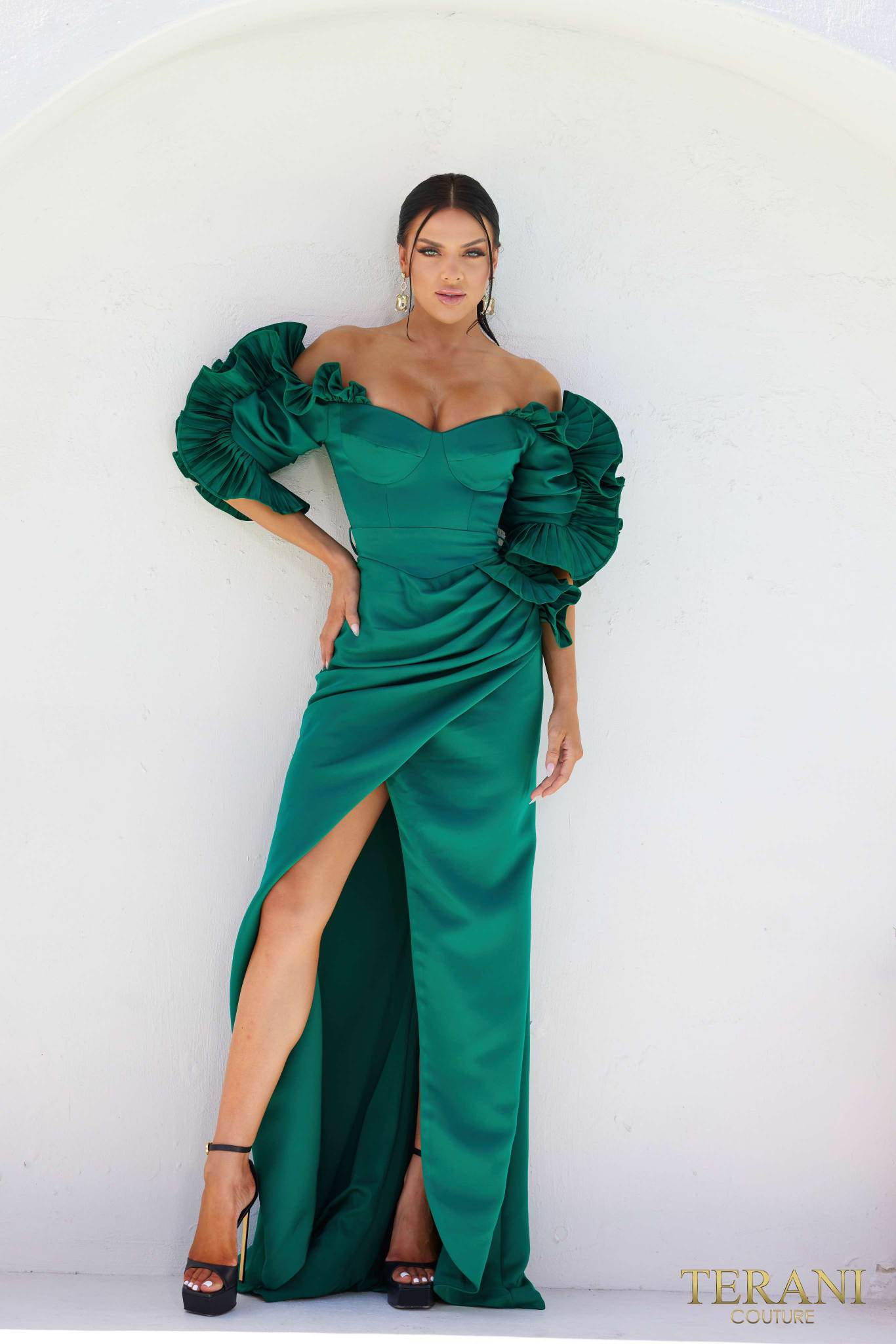 Mother of the Bride Dresses Long Formal Mother of the Bride Dress Emerald