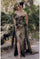 Prom Dresses Long Formal Prom Overskirt Beaded Dress Copper