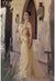 Formal Dresses Long Mermaid Formal Prom Overskirt Dress Gold