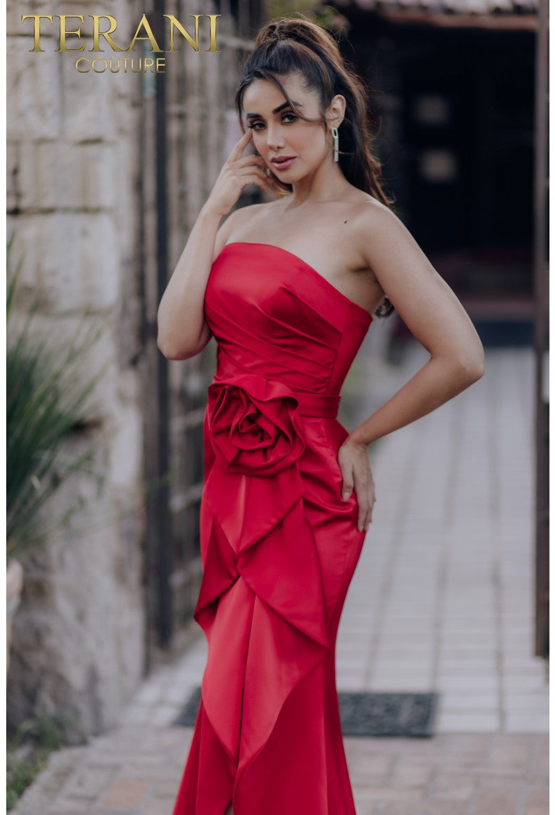 Terani Couture 232E1308 Long Formal Mermaid Evening Prom Dress
