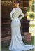 Mother of the Bride Dresses Long Sleeve Mother of the Bride Beaded Dress Pistachio