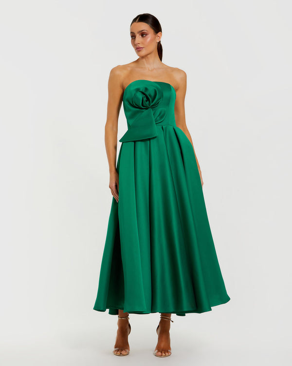 Fitted Long Formal Evening Dress A Line Mac Duggal 2330