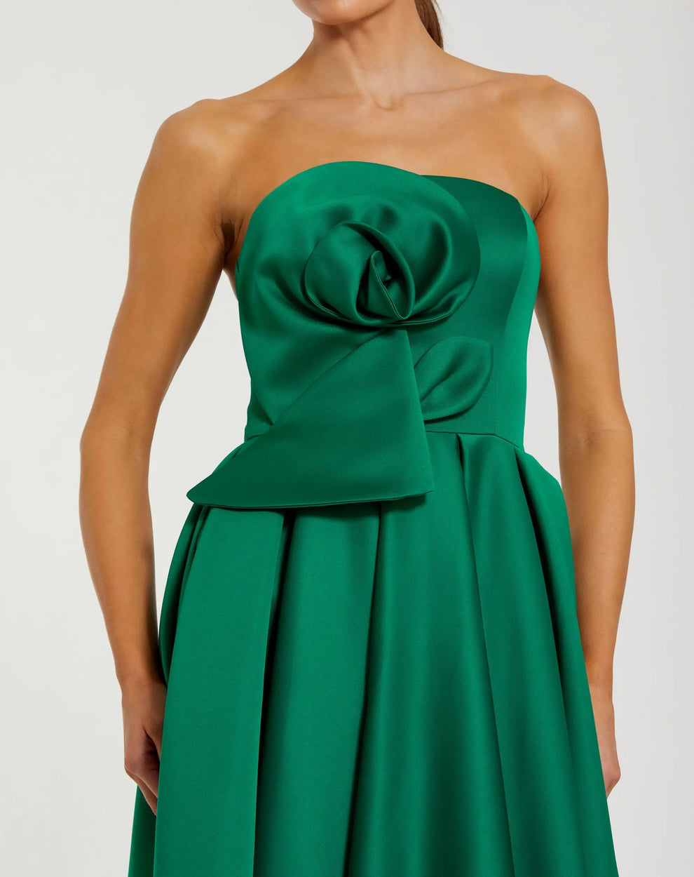 Prom Dresses Fitted Long Formal A Line Evening Dress Emerald