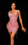 Cocktail Dresses Sequin Short Cocktail Homecoming Dress Coral