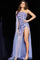 Prom Dresses High Slit Glittered Long Prom Dress Lilac