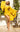 Cocktail Dresses Short Beaded Cocktail Mini Velvet Dress Yellow