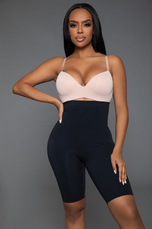 Shapewear 2349 Shape Sculpting Shaper Shorts Black