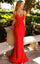 Prom Dresses Long Formal Fitted Prom Dress Red