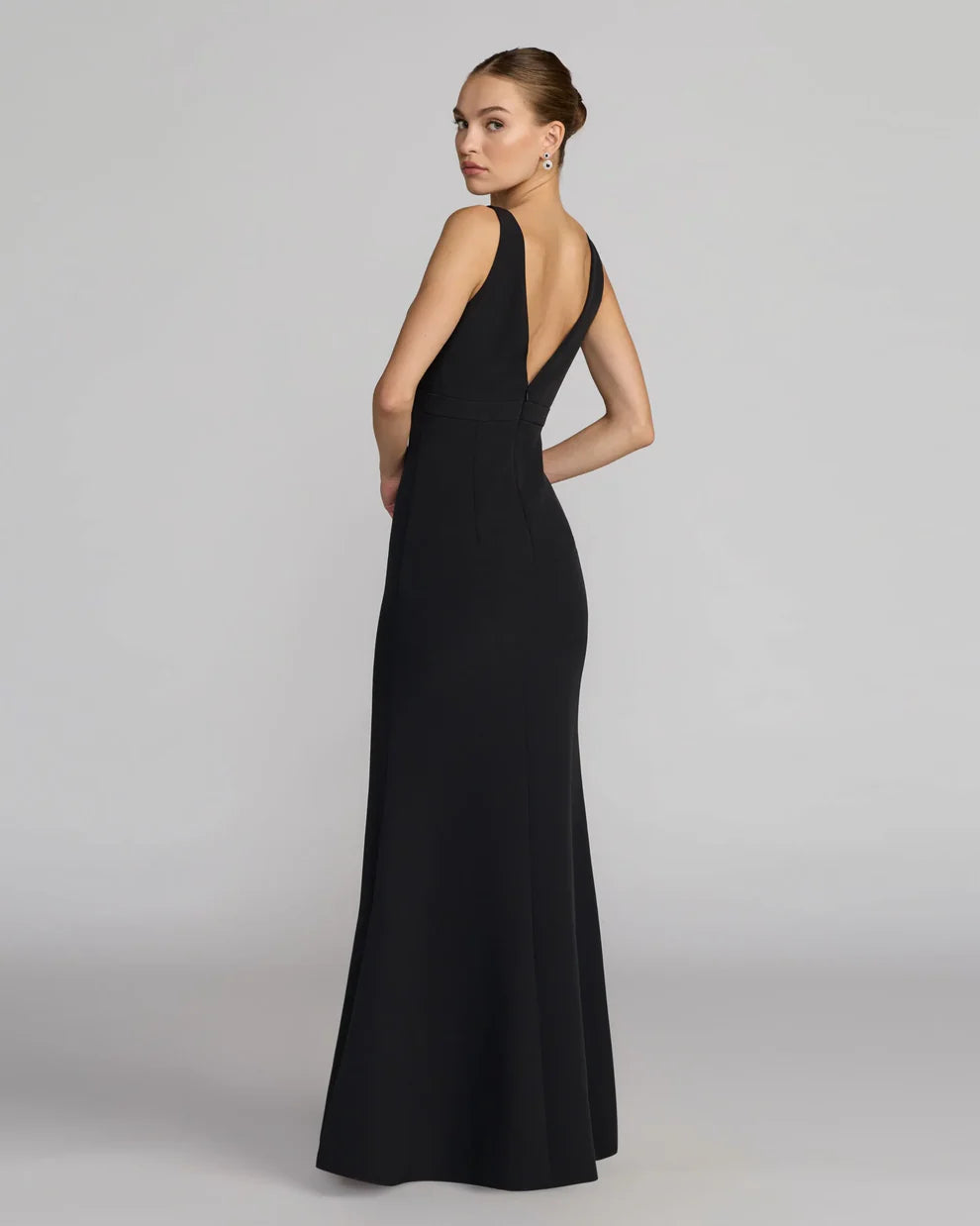 Formal Dresses Formal Mermaid Dress - Long Prom - Mac Duggal 2371 Sage-Crepe-2371-Mermaid