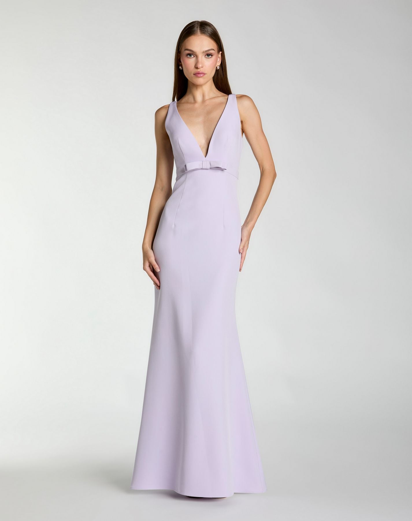 Formal Dresses Formal Mermaid Dress - Long Prom - Mac Duggal 2371 Lilac-Crepe-2371-Mermaid