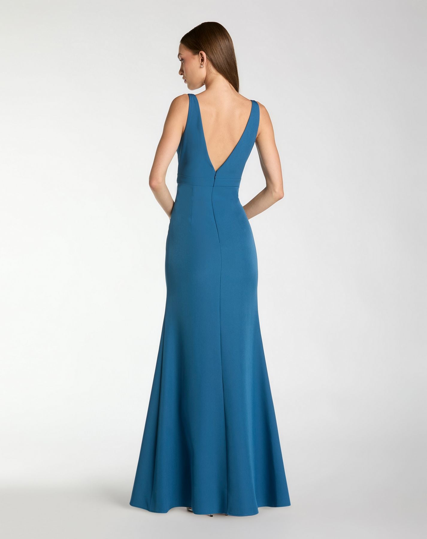 Formal Dresses Formal Mermaid Dress - Long Prom - Mac Duggal 2371 Ocean-Crepe-2371-Mermaid