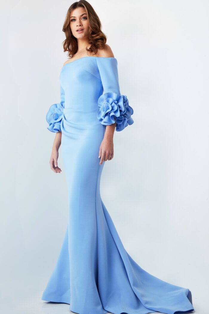 Jovani 23716 Prom Dress - Light Blue