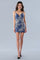 Cocktail Dresses Homecoming Short Fitted Sequin Formal Dress Blue