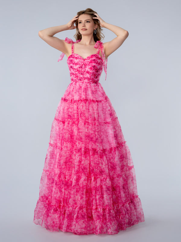 Stella Couture 26152 Long Formal A Line Prom Dress