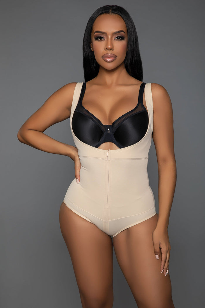 Shapewear 2375 Keep It Tight Bodysuit Shaper Nude