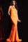 Prom Dresses Mermaid Long Formal Fitted Prom Dress Iridescent Orange