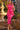 Cocktail Dresses Short High Slit Ruffle Cocktail Dress Fuchsia