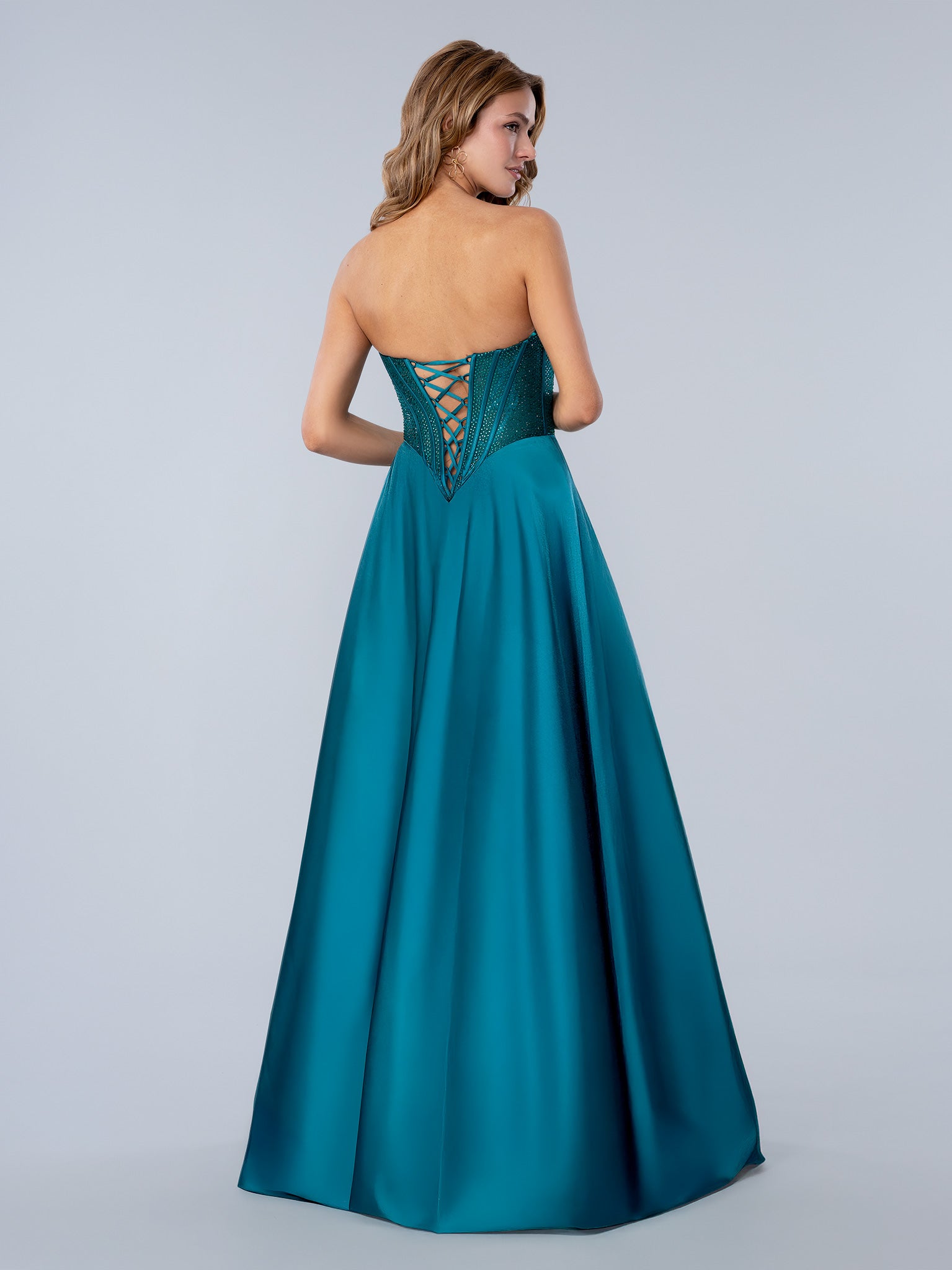 Prom Dresses Long Formal A Line Prom Dress Teal Green