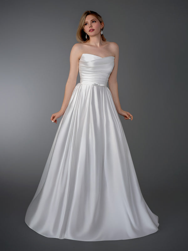Long Wedding Dress A Line