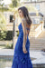 Prom Dresses Long Fitted Formal Prom Gown Royal Blue