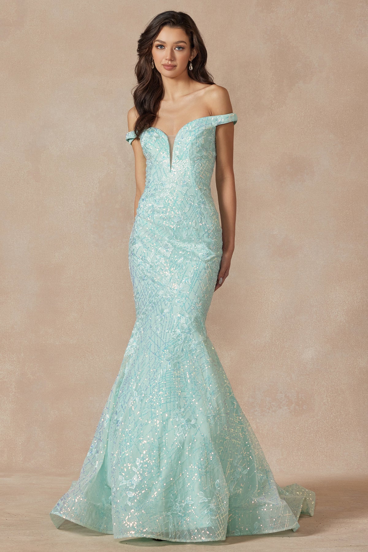 Prom Dresses Long Formal Mermaid Prom Dress Mint