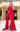 Prom Dresses Formal Long Slit Prom Dress Red