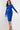 Cocktail Dresses Long Sleeve Fitted Cocktail Knee Length Dress Royal
