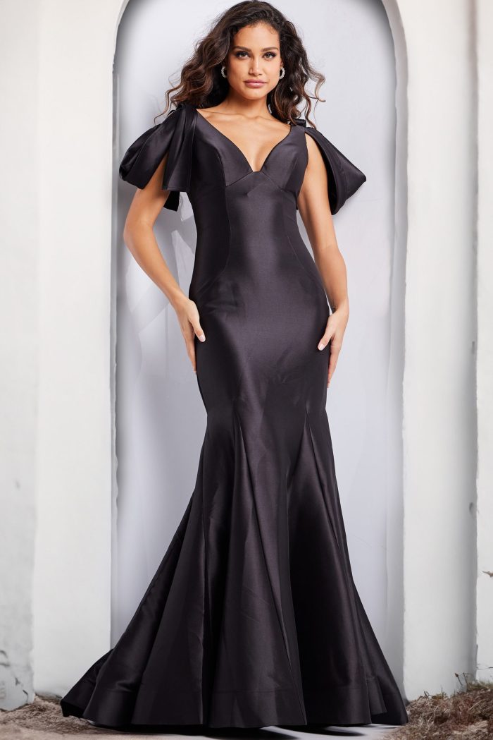 Formal Dresses Mermaid Evening Long Formal Dress Black
