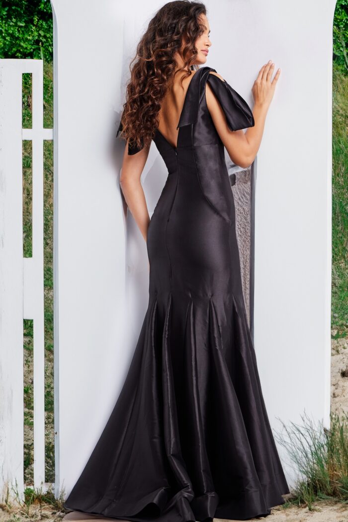 Formal Dresses Mermaid Evening Long Formal Dress Black