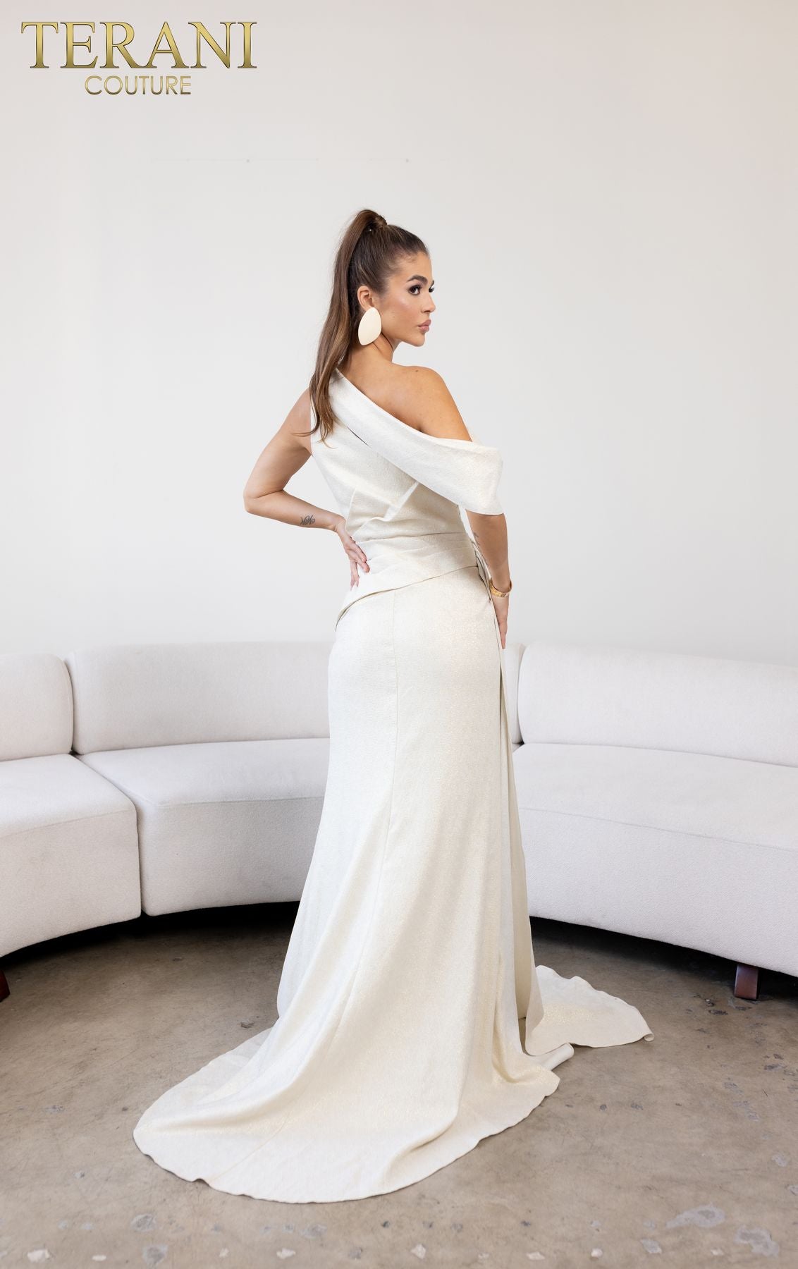 Terani Couture 241E2406 Long Formal Evening Dress