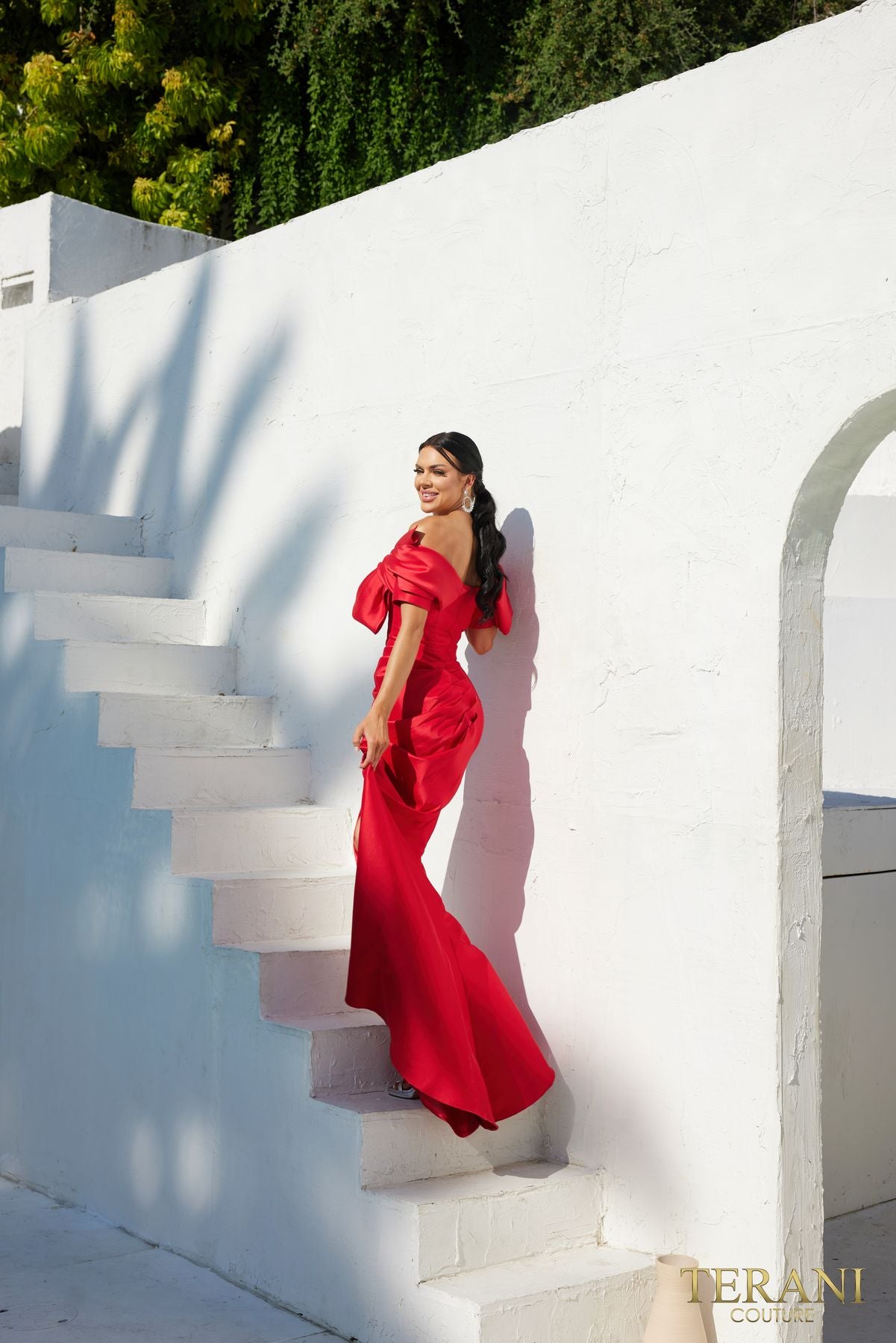 Terani Couture 241E2413 Fitted Long Formal Evening Dress