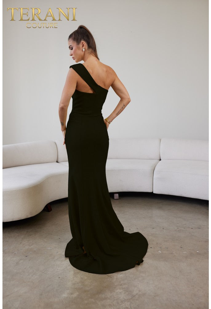 Terani Couture 241E2416 Long Formal Slit Evening Dress