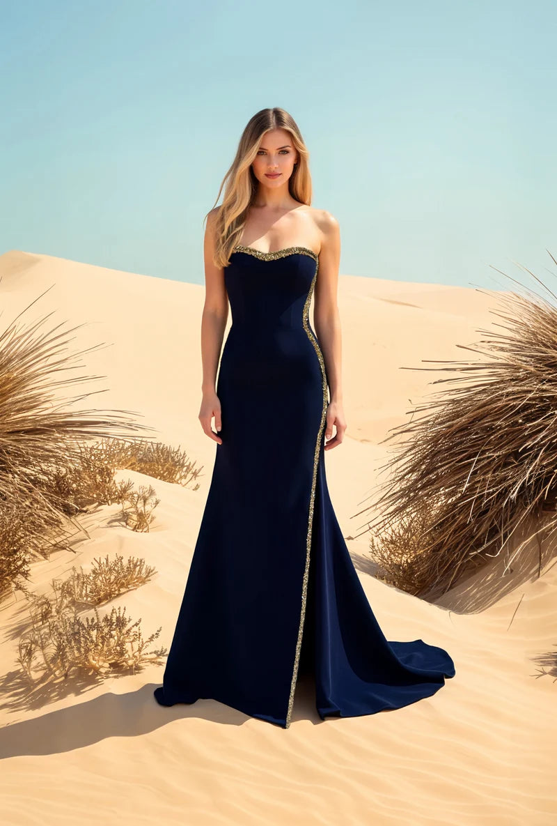 Formal Dresses Long Formal Evening Dress Navy