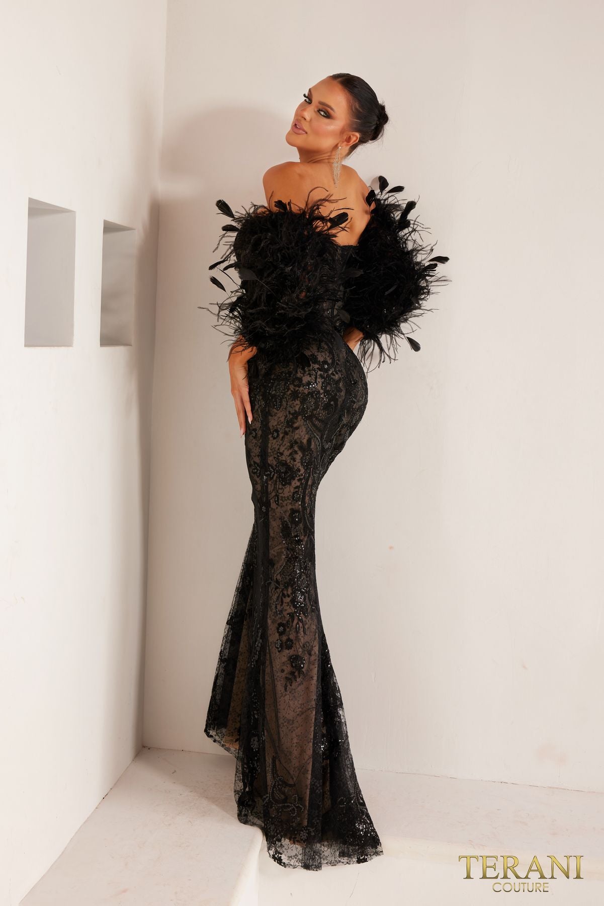 Terani Couture 241E2479 Bodycon Long Evening Formal Dress