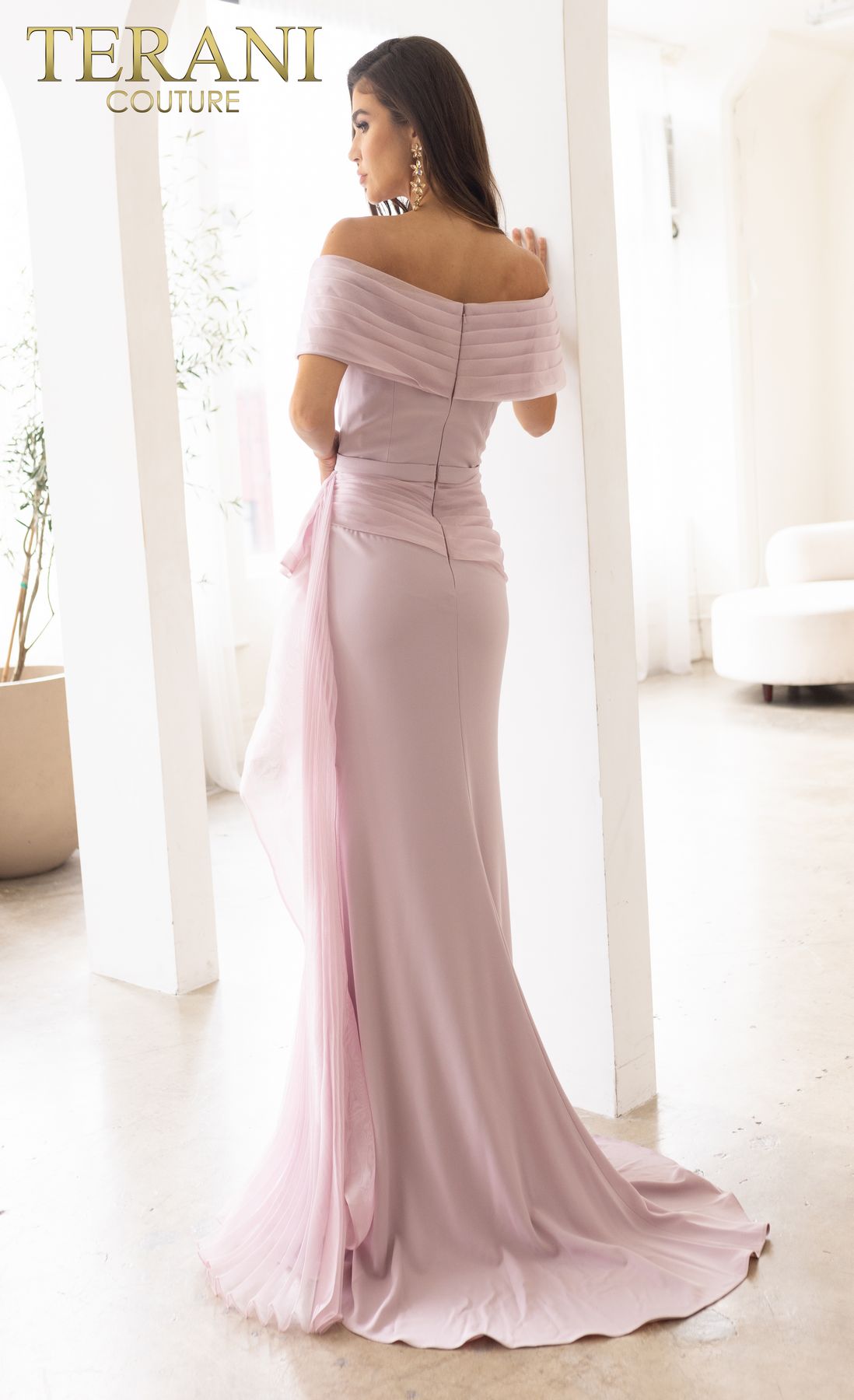Terani Couture 241M2703 Long Formal Mother of the Bride Dress
