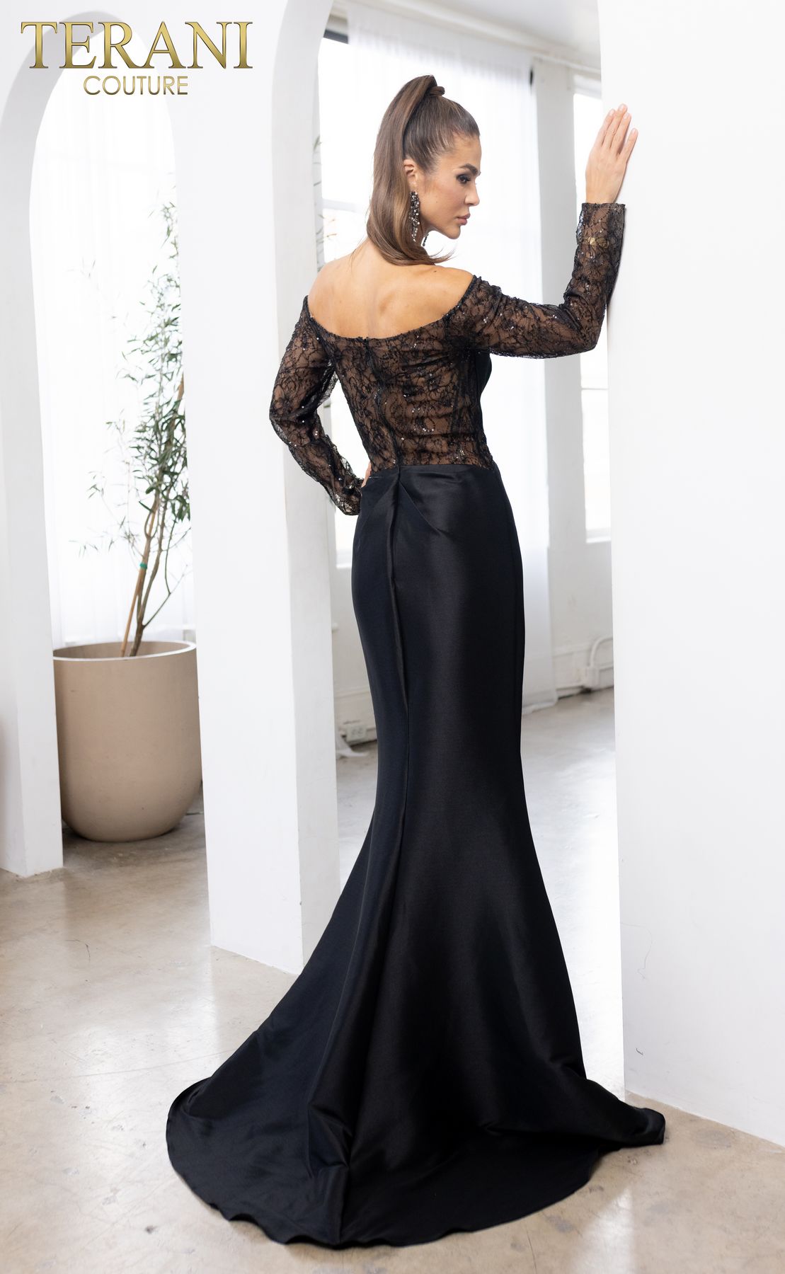 Terani Couture 241M2734 Long Formal Mother of the Bride Dress